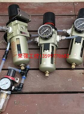 【荣强工控】BLCH油水分离器 带压力表AW4000-04 亚德客 AI