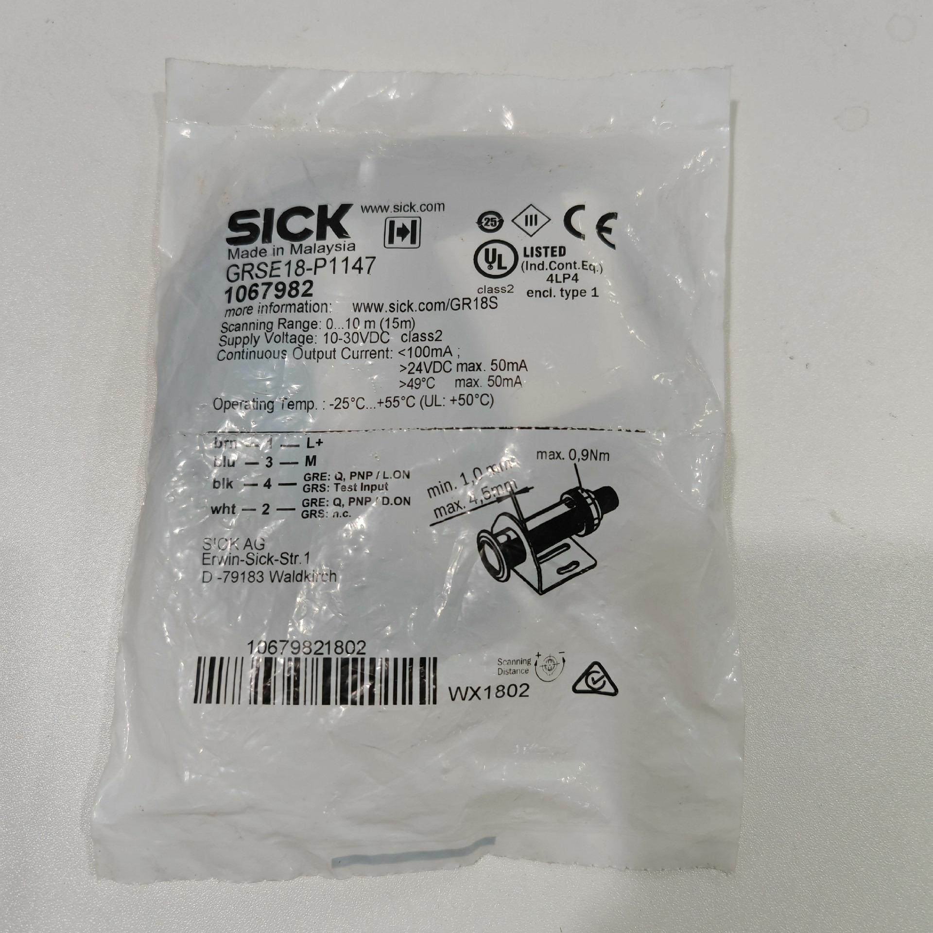 正品1067982德国西克SICK对射传感器GRSE18-P,自行车/骑行装备/零配件,更多零件/配件,淘宝优惠券,粉丝福利购,淘宝优惠卷