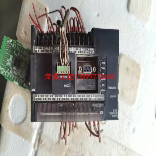 【荣强工控】CP1E-N40DR-A欧姆龙PLC，二手拆机，功能正常，实