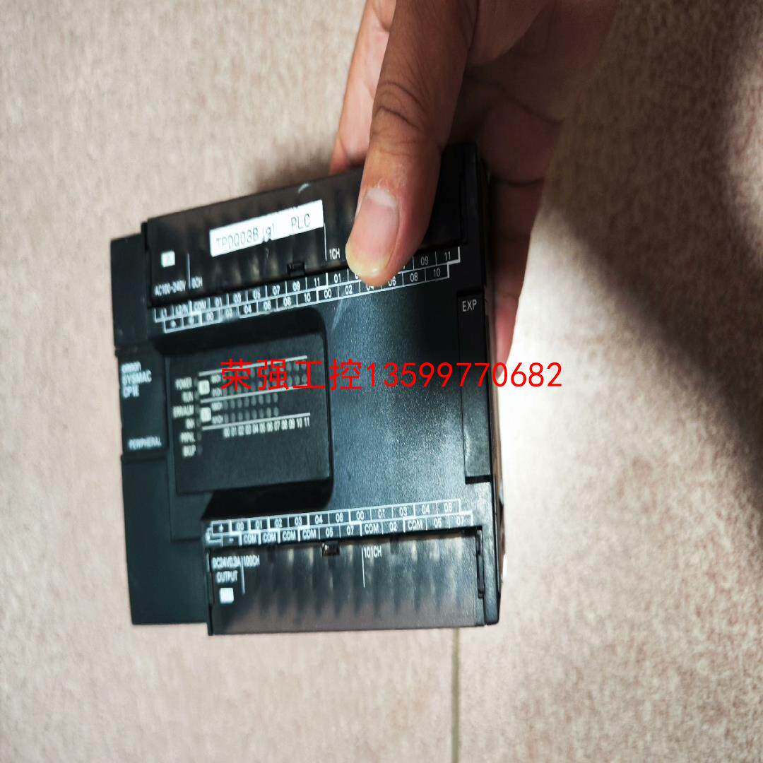【荣强工控】欧姆龙CP1E-E40SDR-A，实物拍摄，成色如图
