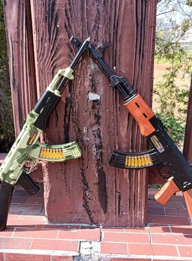 创利达电动Ak47玩具枪振动八音灯光户外模型M47狙击枪儿童玩具