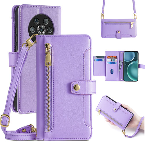 荣耀magic5/4/3斜挎翻盖壳手机壳