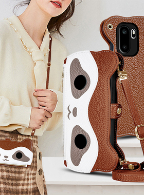 适用一加Ace6手机壳斜挎1+Ace5至尊版全包镜头Ace3Pro翻盖皮套Ace2真皮防摔3V创意钱包式ACE5竟速背带挂绳5G