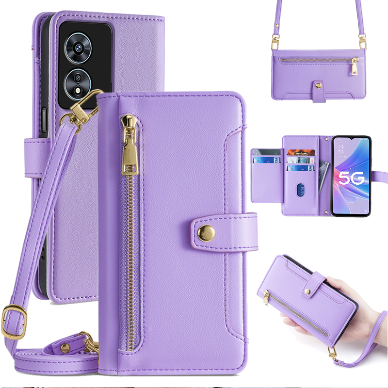 OPPOA97/A96/A95斜挎翻盖手机壳
