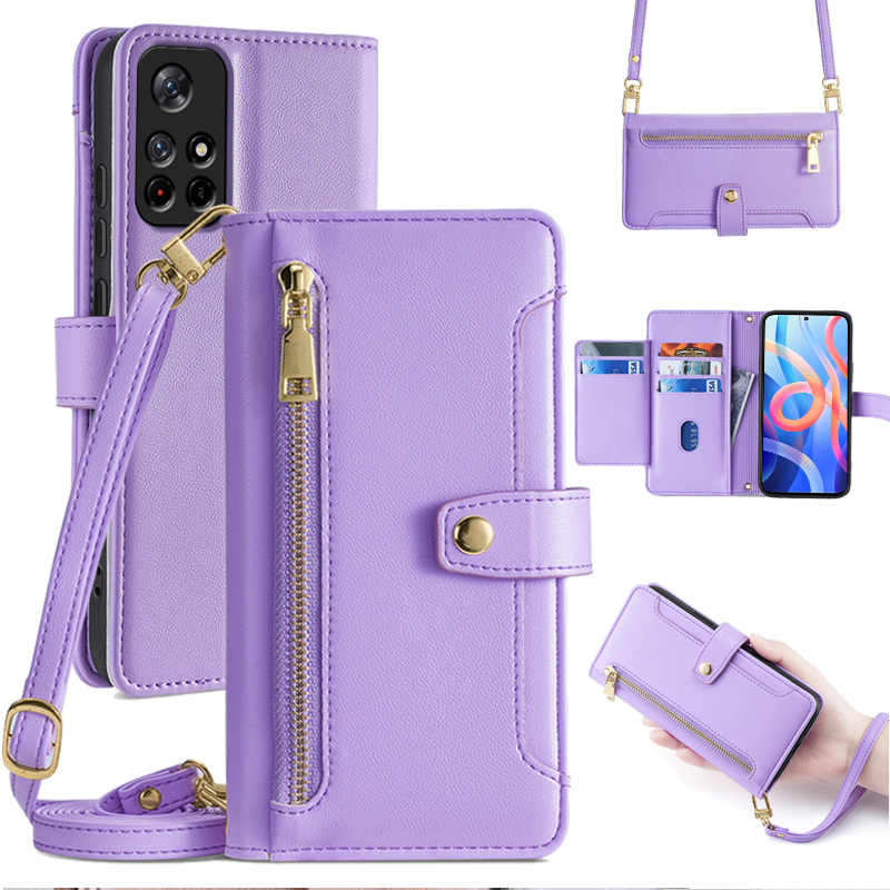 红米note11系列斜挎翻盖手机壳