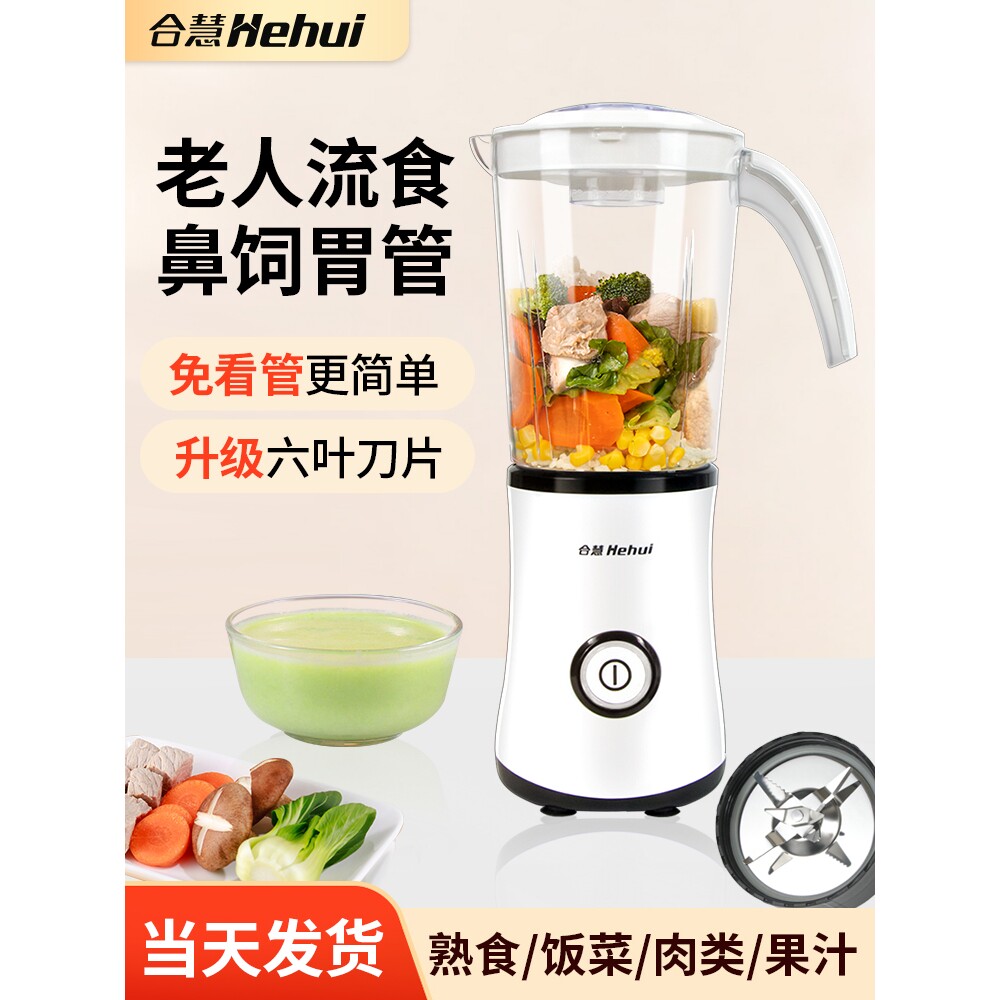 德国进口流食破壁机老人专用食物打粉碎鼻饲胃管饭菜搅拌辅食料理