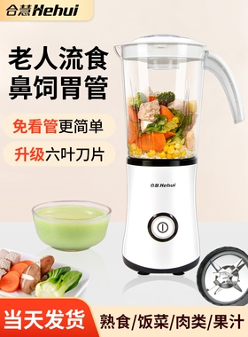 德国进口流食破壁机老人专用食物打粉碎鼻饲胃管饭菜搅拌辅食料理
