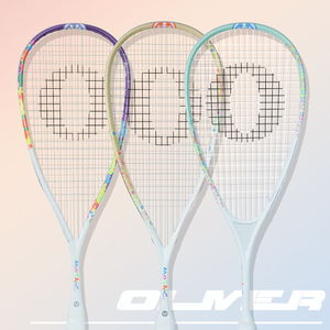 OLIVER全碳素新款壁球拍碳纤维男女正品超轻初学入门进阶赛用训练
