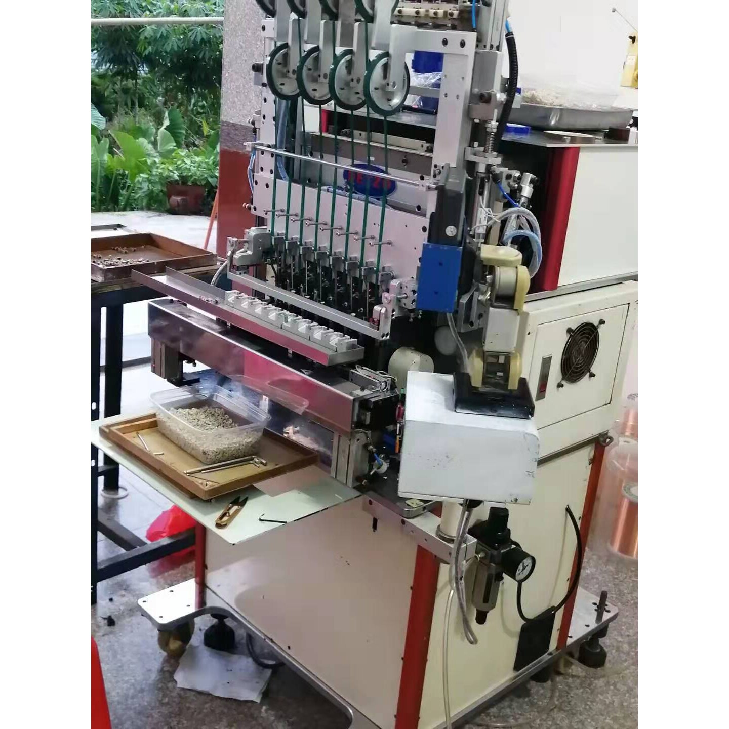 步进马达全自动绕线机  风扇马达 汽车传感器 点火线圈二手绕线机