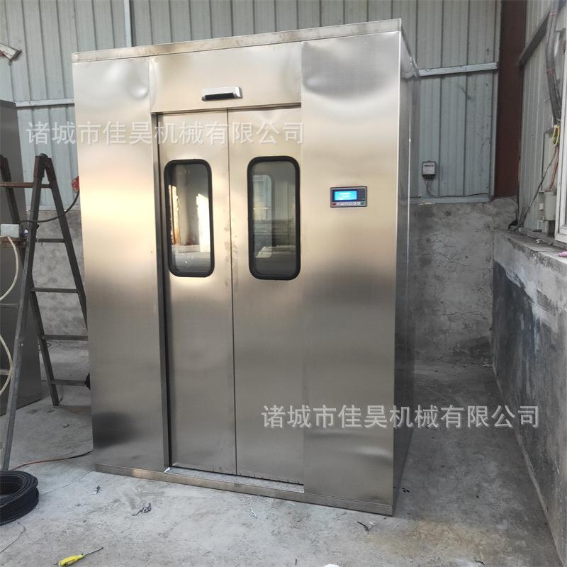 感应风淋通道货淋室快速智能双吹车间风淋门食堂不锈钢净化风淋室