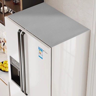 纯色冰箱防尘盖布防水盖巾