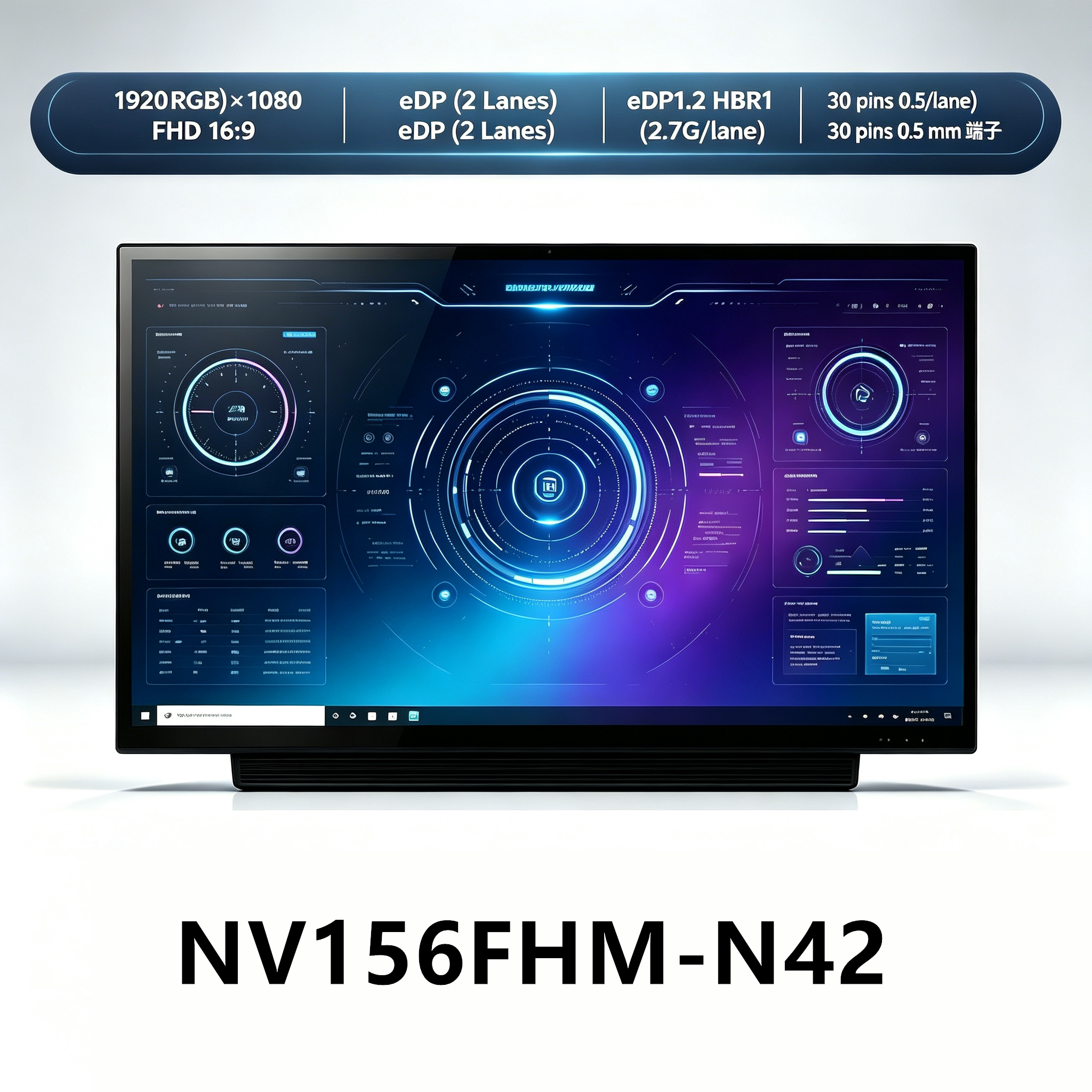 NV156FHM N42 15.6 寸 FHD 1920×1080 笔记本显示屏 液晶屏幕图片