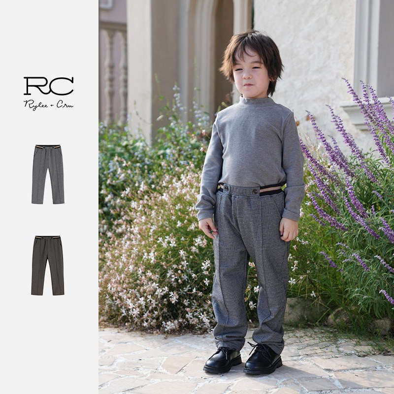 Rylee Cru官方正品儿童裤子男童长裤