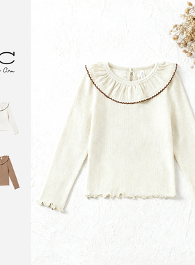 RyleeCru官方正品女童长袖T恤女宝宝上衣打底衫25秋上新