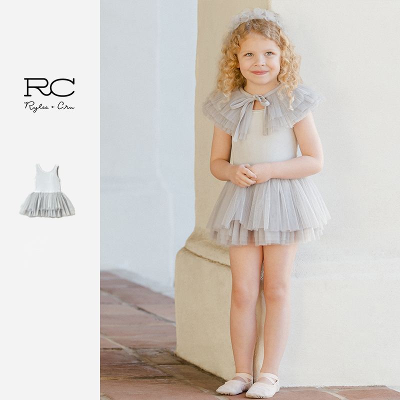 rylee&cru女童背心连衣裙