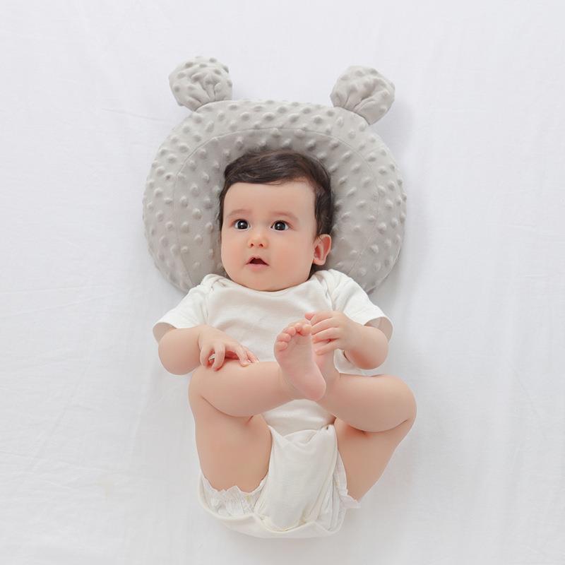 柔软婴儿睡觉定型枕头新生儿可爱U型枕乳胶防偏头矫正儿童枕头