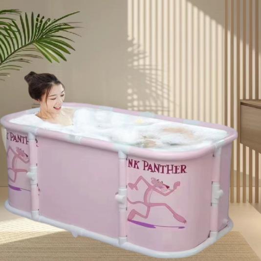 免安装可折叠泡澡桶四季家用洗澡浴桶加厚大人儿童可全身沐浴盆