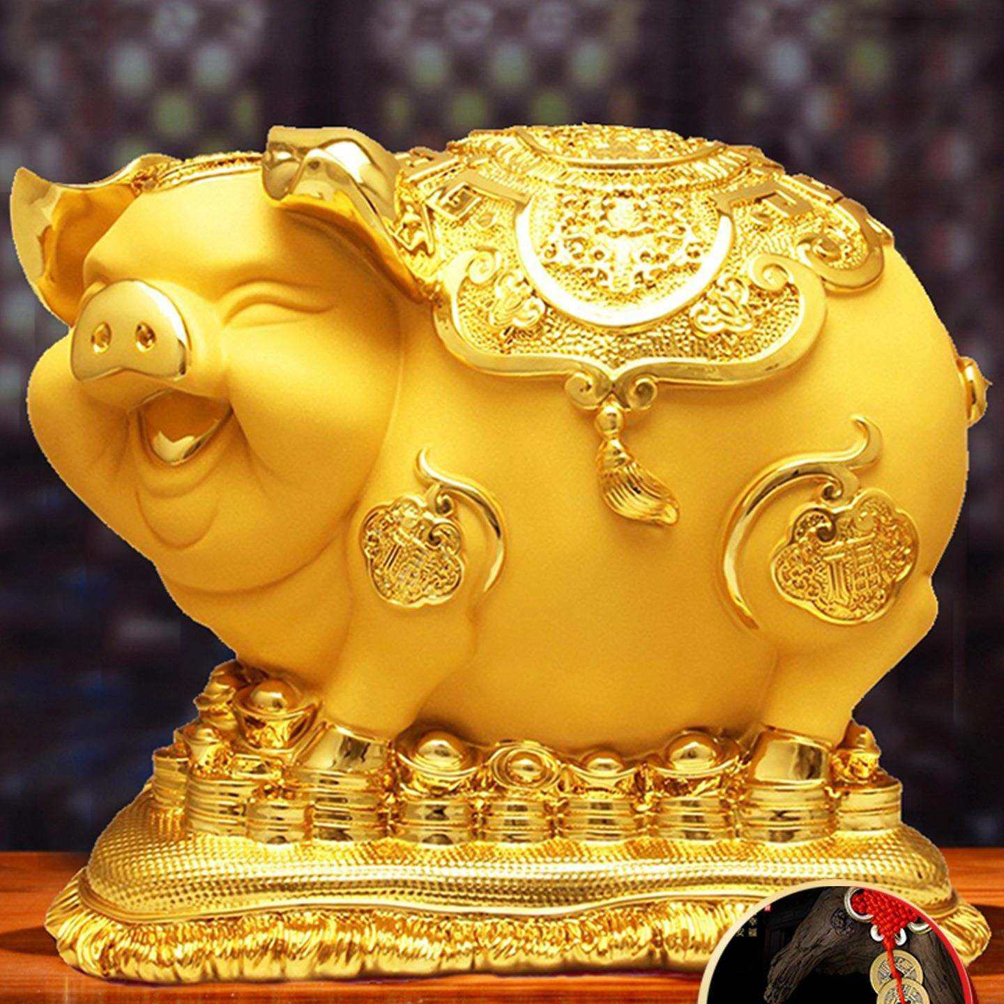 2025年新款储蓄大容量储钱摆件客厅小金猪存钱罐只进不出成人大人,电子元器件市场,其它元器件,淘宝优惠券,粉丝福利购,淘宝优惠卷