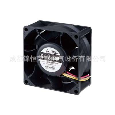 山洋Sanyo直流散热风扇9HV0824P1G003高风量轴流风机