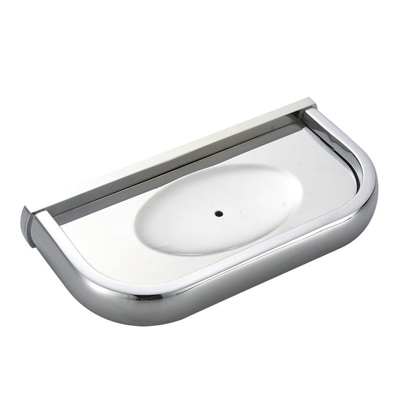 底座全铜不锈钢肥皂架卫生间简约方舟皂碟皂网浴室置物架电镀铬