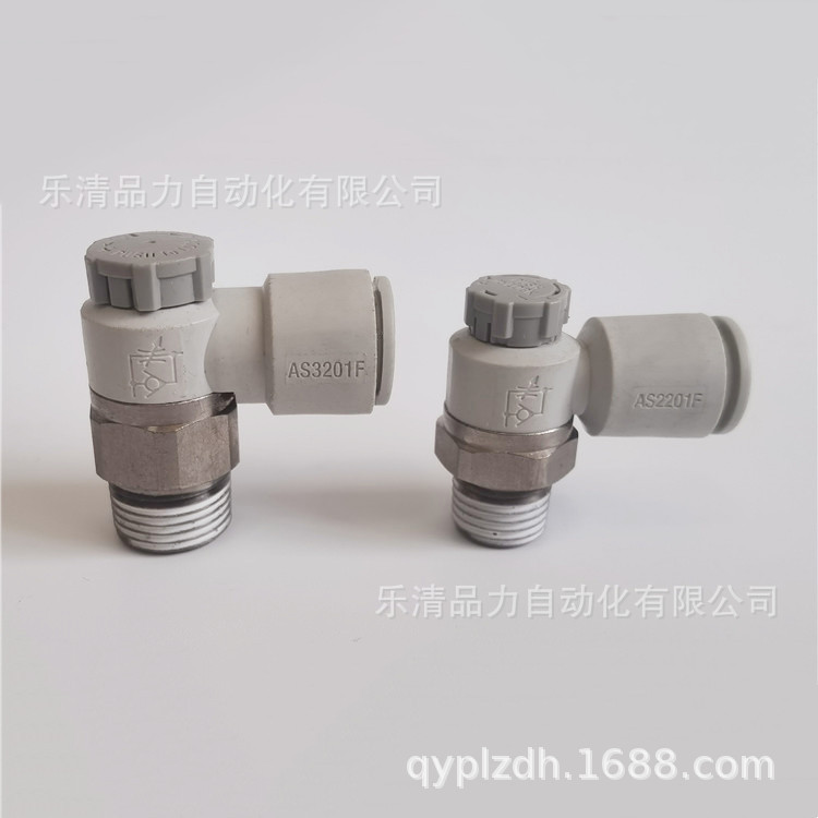 SMC不锈钢速度控制阀AS3201FG-AS3211FG-03-06SA-08SA-10SA-12SA