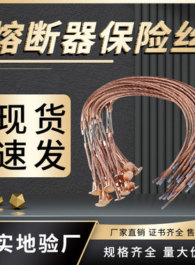 跌落式熔断器保险丝10A20A30A40A50A60A75A100A高压带扣熔丝10KV