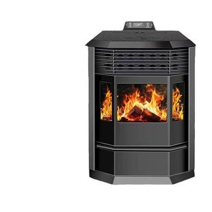 家用室取暖炉颗粒100/120/木内火炉两用生柴物质颗粒炉取暖炉火欧
