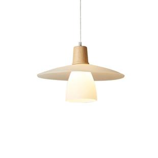 木艺侘寂风玻璃小吊灯岛台小清新风格 餐厅吧台吊灯书房茶室小吊灯