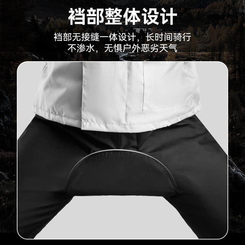 □摩托车雨衣套装男分体机防雨车手服外无品牌/卖骑防款暴雨冲锋