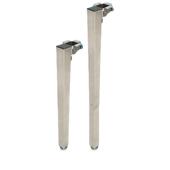 餐桌腿不锈钢可调升折叠腿玻璃餐桌茶台几书桌桌降伸缩家具脚