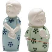 新中禅意古风居仕女陶GET瓷人物摆件家厅茶客室古架桌面博装 饰品