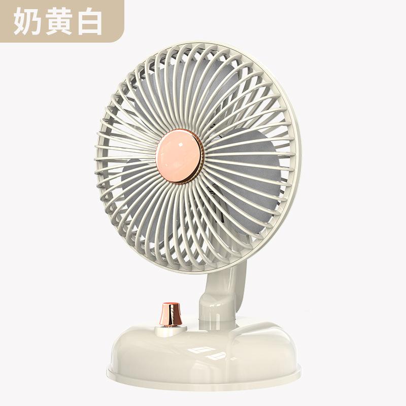 复古摇头小81979风扇生宿充学电台舍扇家用桌面大风户量外风扇图片