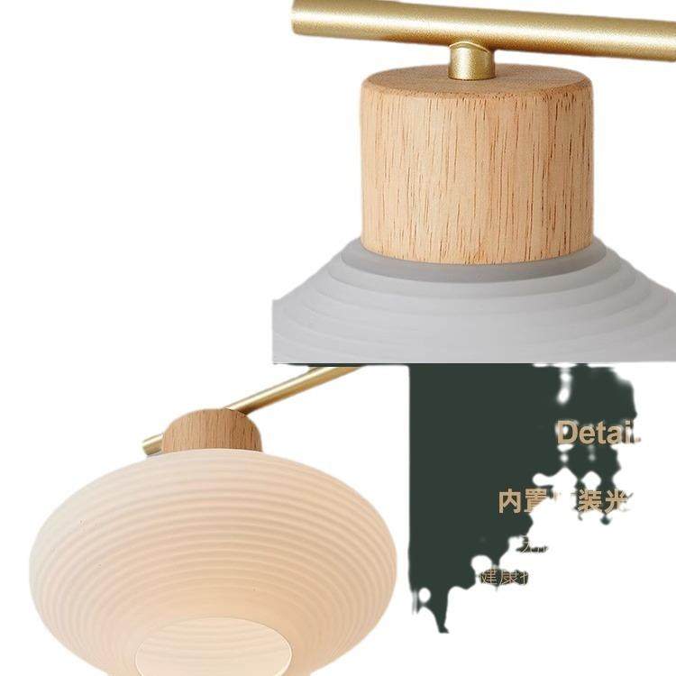 吊灯客厅灯led简约原木风日式餐厅灯卧室灯北欧创意柿子中山灯具