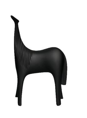 现代简约抽象对马摆件高档家居装饰品卧室客厅别墅软装工艺品