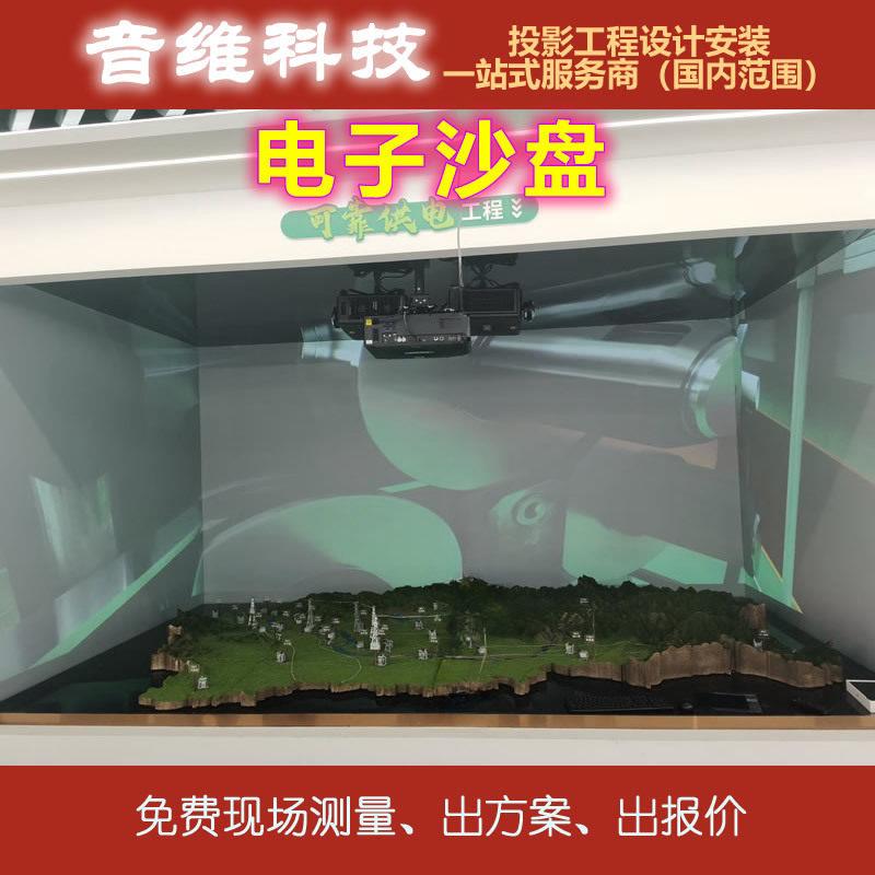 电子沙盘投影解決方案大型展厅展馆沉浸式投影沙盘一站式服务