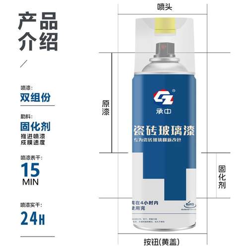 玻璃专用漆磨砂漆防窥遮光翻新改色瓷砖镜面喷砂油漆防水涂料喷漆