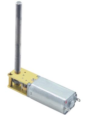 蜗轮蜗杆1218-050螺纹自锁减速马达3V6V12V微型直流齿轮低速电机