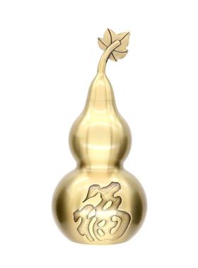 博喜855中号厂家中福禄居黄铜芦工号艺品家居创铜制葫摆家件