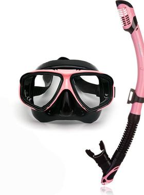 浮潜装潜备潜水面镜潜水镜呼吸三ali-5942管套装浮宝自潜专由供面