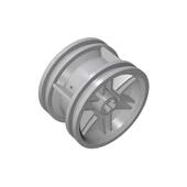 一公250颗粒兼容乐高轮毂30.4x20mm轮子产积木5约6145国735斤轮毂