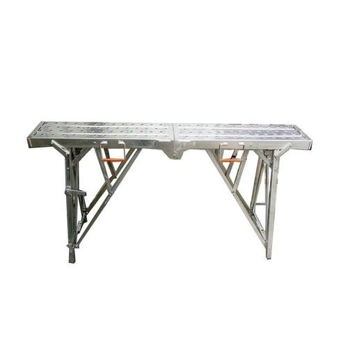 河北厂家伸缩升降马凳折叠移动脚手架室内装修便携式折叠马凳