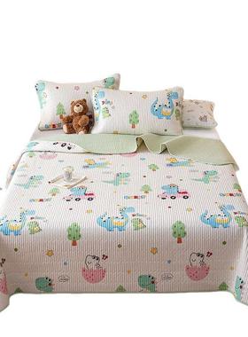 级母婴四季YG-00555适用全床盖套件洗小清新水棉夹棉棉榻榻米防滑