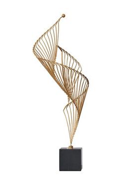 现代艺术样板间轻奢创意金属工艺品摆件客厅电视柜玄关专用装饰品