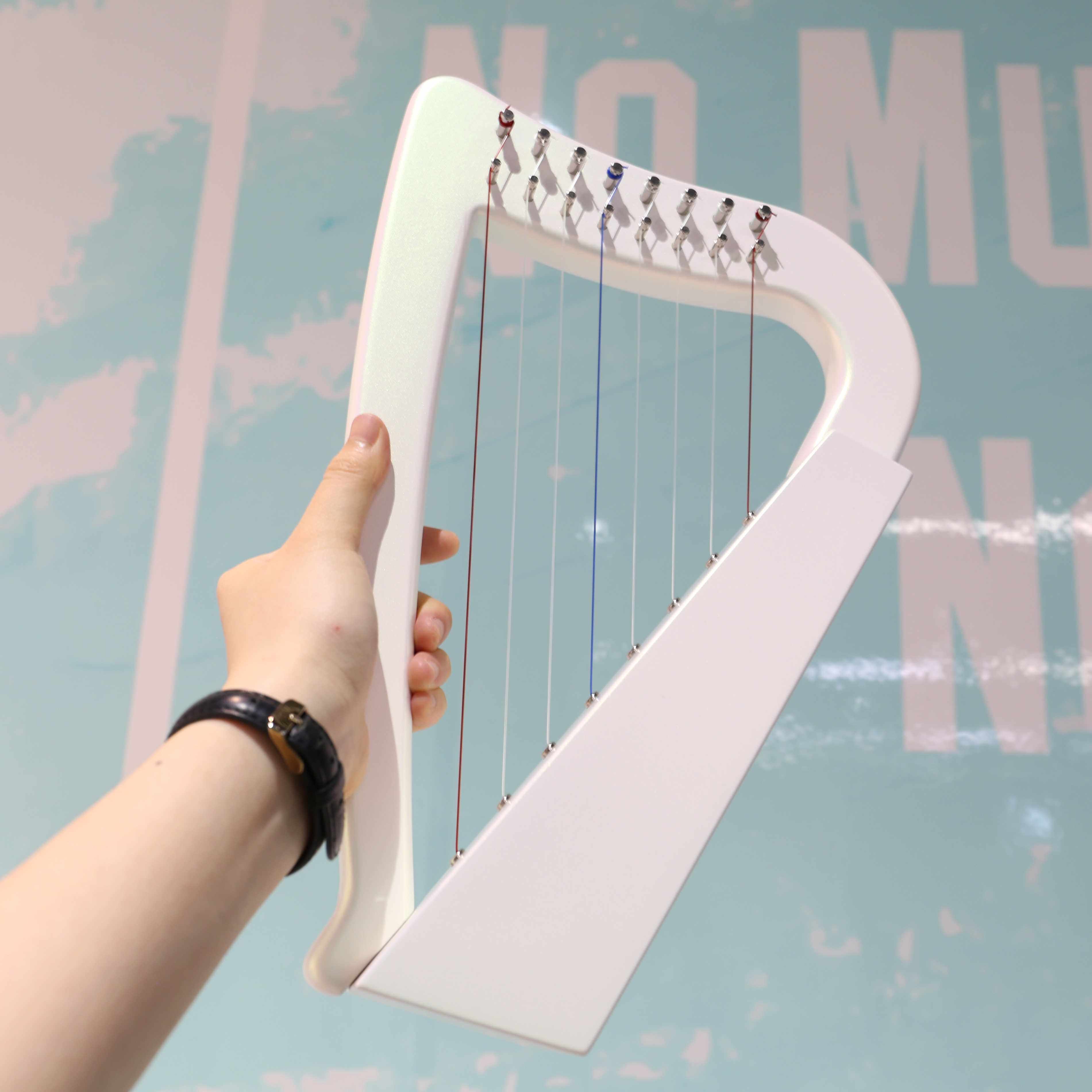 正品kristall台湾爱尔兰小竖琴8/15弦初学者小众乐器便携专业harp