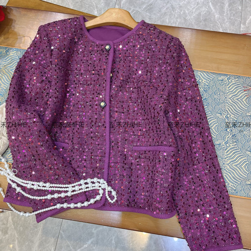 馨菲设计钱新中式小香风羊毛外套（含65羊毛）(不含搭配)YS3-t160