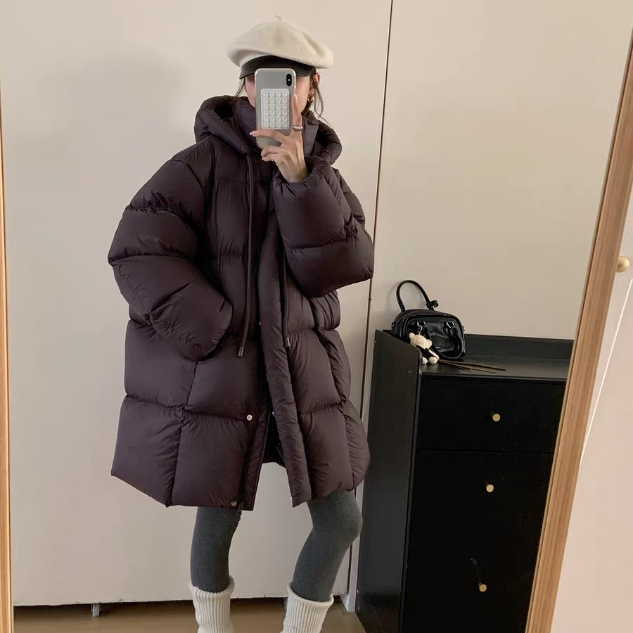 馨菲冬上新2025冬季新款宽松泡芙保暖羽绒服外套d1320