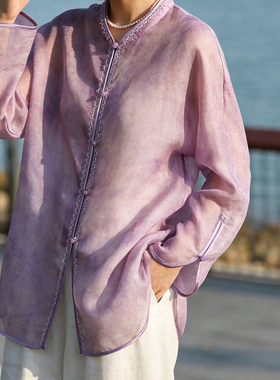 馨菲设计钱新中式真丝欧根纱花小衫（含100真丝）(单上衣)YS1-t85