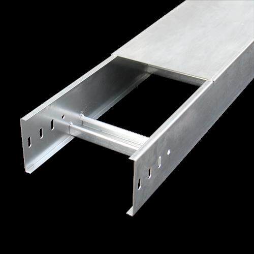 梯式桥架镀锌防火喷塑铝合金不锈钢大跨距梯形桥架300*150*100