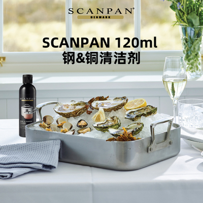 SCANPAN 120ml 钢&铜清洁剂 环保护锅可生物降解