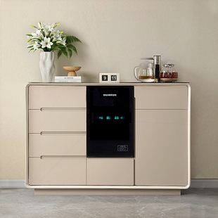 2025新款 茶吧機(jī)家用全自動(dòng)一體柜飲水機(jī)餐邊柜實(shí)木客廳智能置物柜